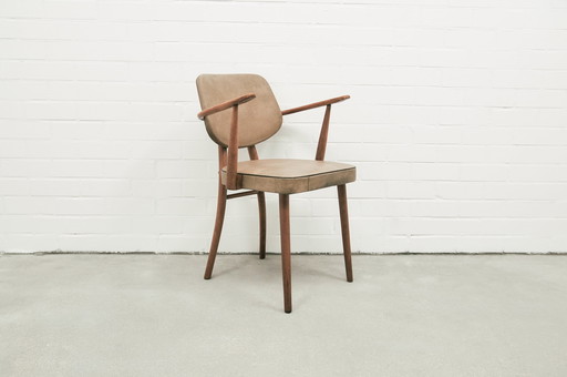 brown skai chair Tijsseling