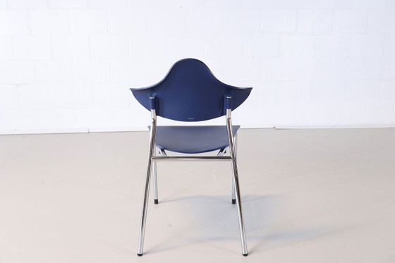 Image 1 of 2x Drabert Parlando chair blue