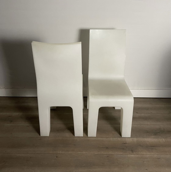 Image 1 of 2x Van Gispen Richard Hutten dining chair.