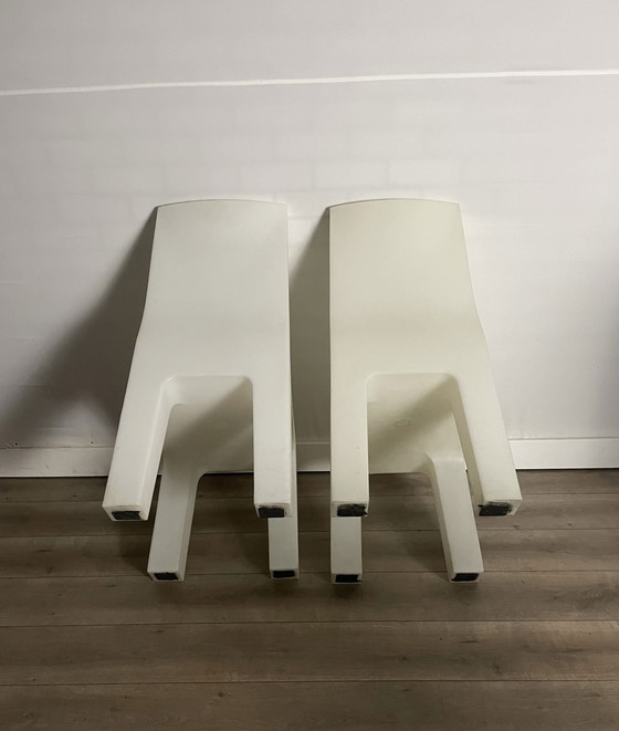 Image 1 of 2x Van Gispen Richard Hutten dining chair.