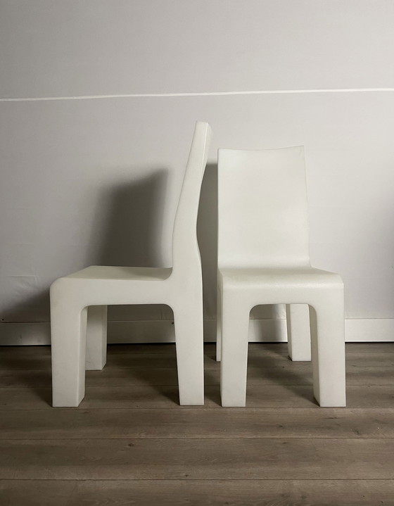 Image 1 of 2x Van Gispen Richard Hutten dining chair.