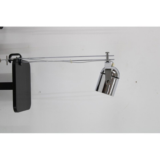 Image 1 of Vintage Stanislav Indra chrome plated table lamp, Czechoslovakia 1970s