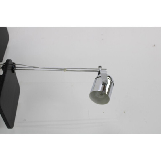 Image 1 of Vintage Stanislav Indra chrome plated table lamp, Czechoslovakia 1970s