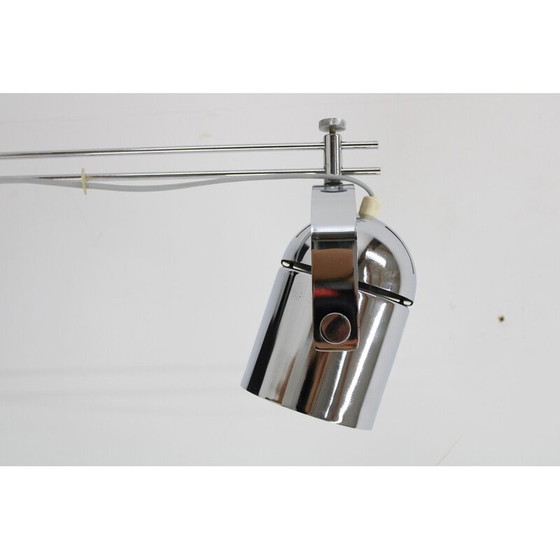 Image 1 of Vintage Stanislav Indra chrome plated table lamp, Czechoslovakia 1970s