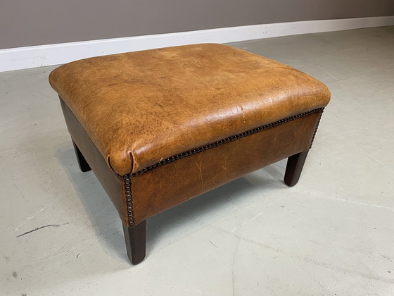 Image 1 of Sheepskin leather hocker Bendic International