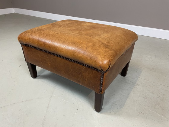 Image 1 of Sheepskin leather hocker Bendic International