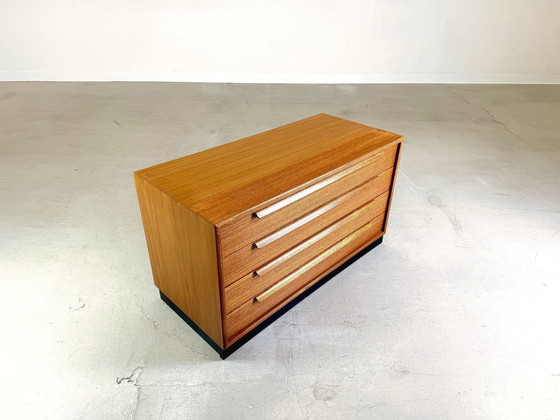 Image 1 of Mid - Century Wk furniture teak shelf cabinet bookcase vintage
