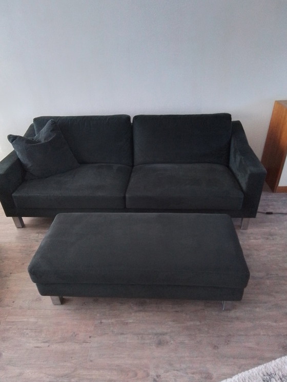 Image 1 of Leolux Antonia 2 Sofas and a footstool