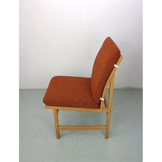 Image 1 of Set of 4 vintage side chairs model 3232 by Børge Mogensen for Frederica Stolefabrik, 1968