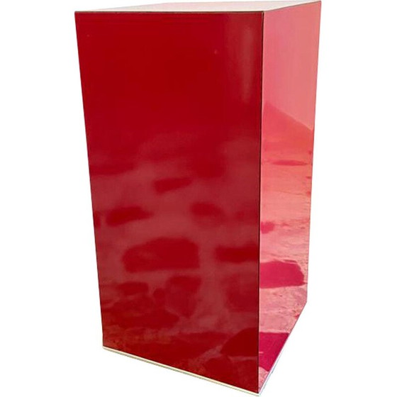 Image 1 of Vintage wrought iron and brass umbrella stand, Italy 1970s