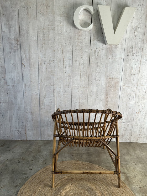 Image 1 of Rattan Armchair 1970