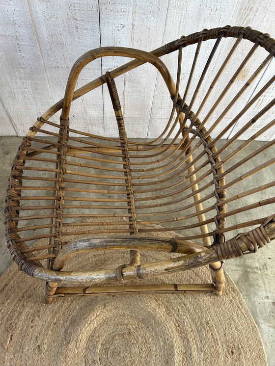 Image 1 of Rattan Armchair 1970