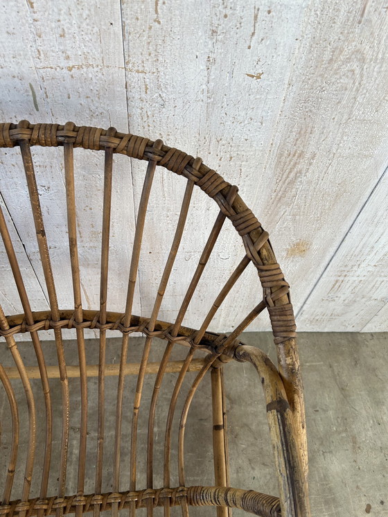 Image 1 of Rattan Armchair 1970