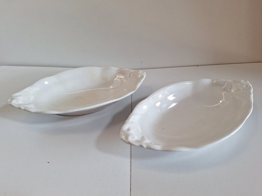 2 Porcelain Bowls F. Regout