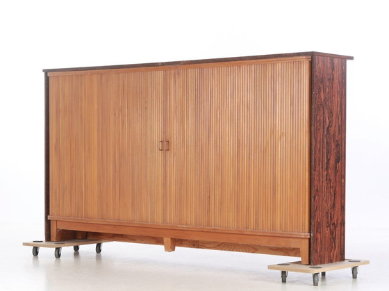 Image 1 of 1970'S Vintage Danish Design Bar-Cabinet With 3 Stools