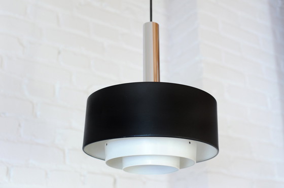 Image 1 of Special Mcm Black White Scales Pendant Lamp