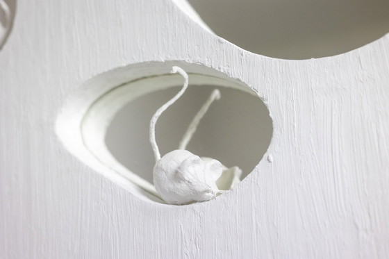 Image 1 of Plaster Mirror. Small series artist's work.