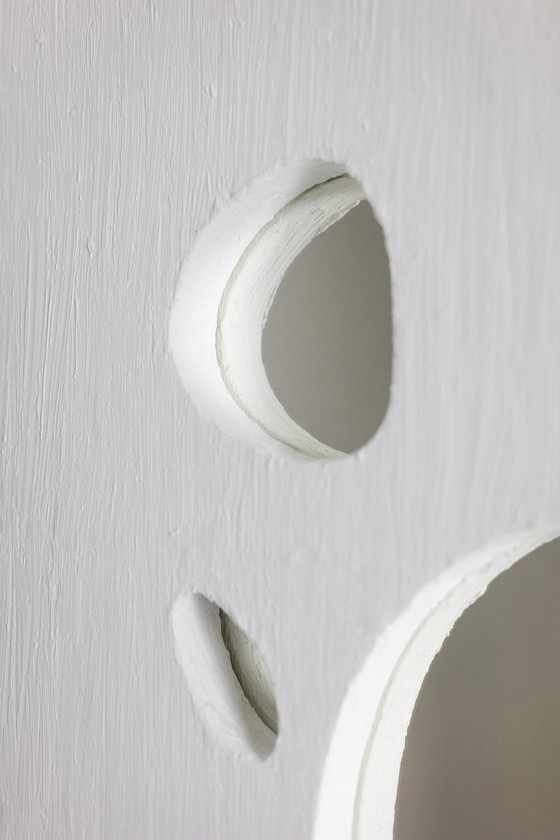 Image 1 of Plaster Mirror. Small series artist's work.