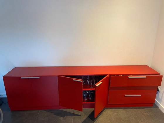 Image 1 of Pastoe Sideboard Red