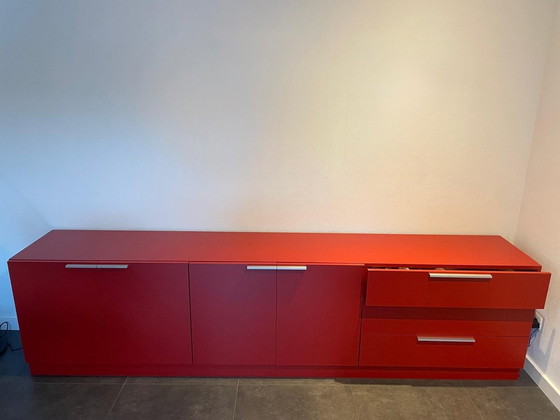 Image 1 of Pastoe Sideboard Red