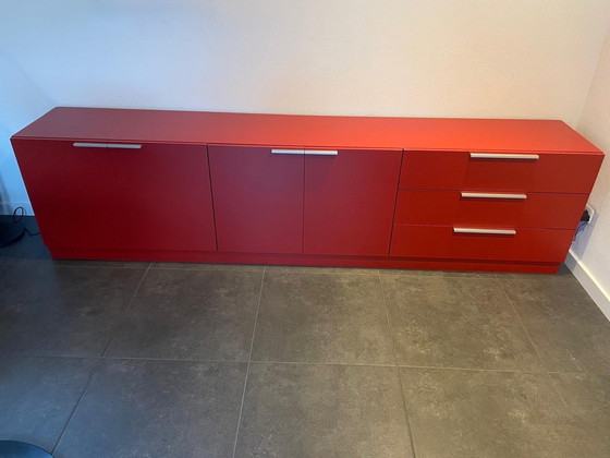 Image 1 of Pastoe Sideboard Red