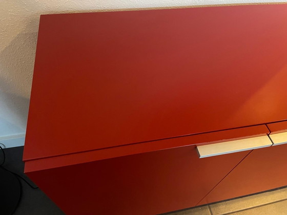 Image 1 of Pastoe Sideboard Red