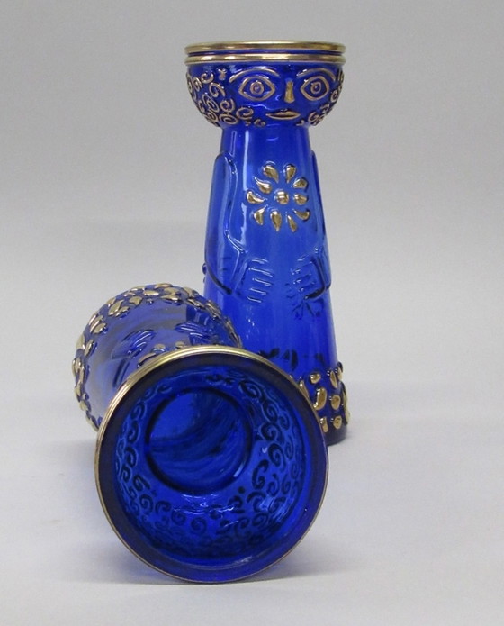 Image 1 of 2x Walther Glass vase