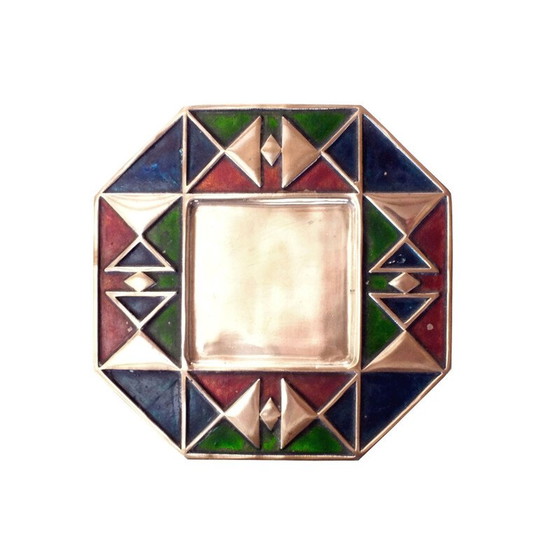 Image 1 of Vintage sculpture in green by Esa Fedrigolli for Esart, Italy 1970