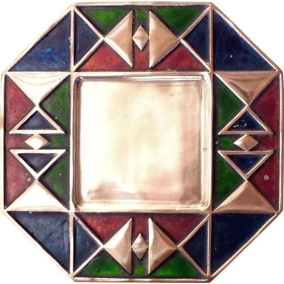 Image 1 of Vintage sculpture in green by Esa Fedrigolli for Esart, Italy 1970