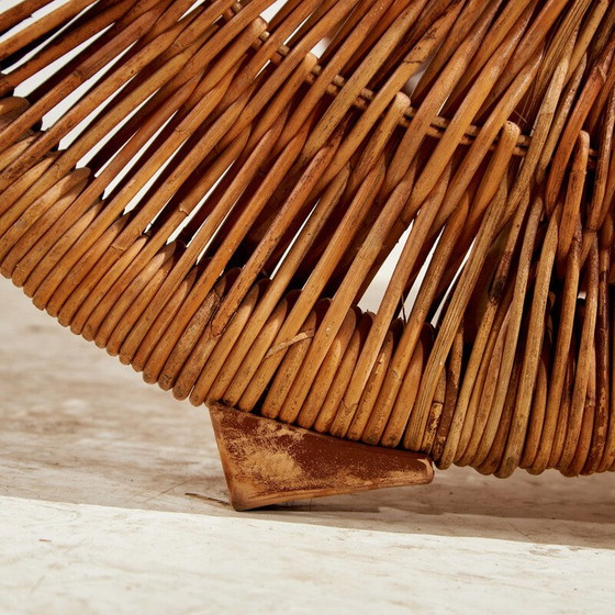 Image 1 of Vintage "Karlskrona" wicker and bamboo chairs by Karl Malmvell for Ikéa, 1998