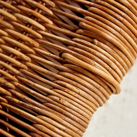 Image 1 of Vintage "Karlskrona" wicker and bamboo chairs by Karl Malmvell for Ikéa, 1998