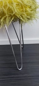 Vintage 60s tripod stool