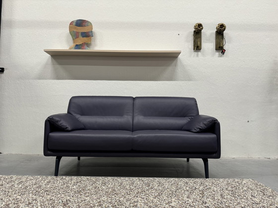 Image 1 of Leolux Bora Balanza Sofa 2.5 Seater High Senso Indigo