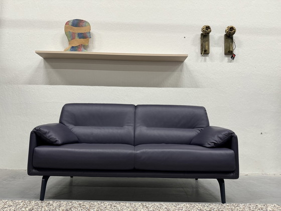 Image 1 of Leolux Bora Balanza Sofa 2.5 Seater High Senso Indigo