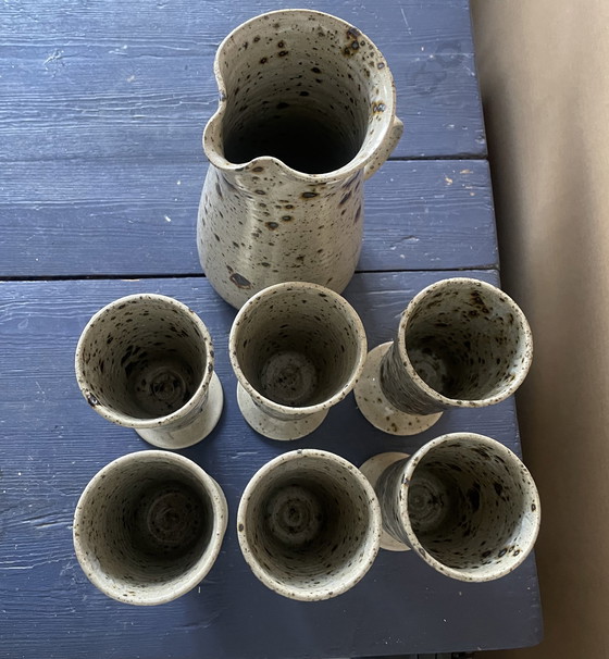 Image 1 of Jus d'orange en grès vintage