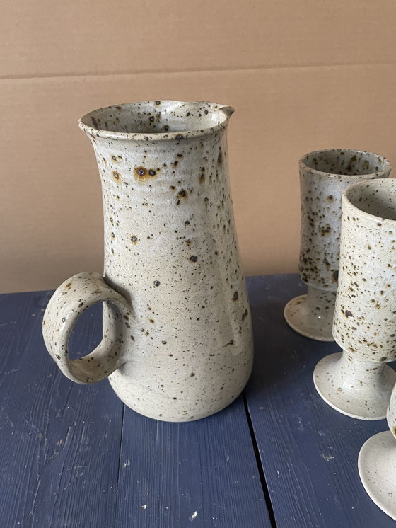 Image 1 of Jus d'orange en grès vintage