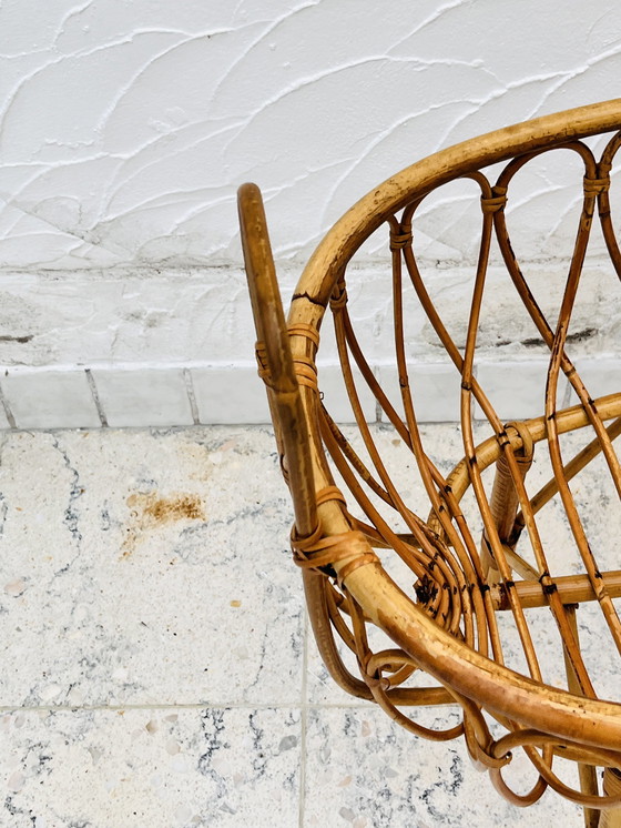 Image 1 of Bamboo Doll Cradle