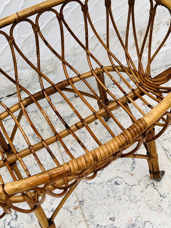 Image 1 of Bamboo Doll Cradle