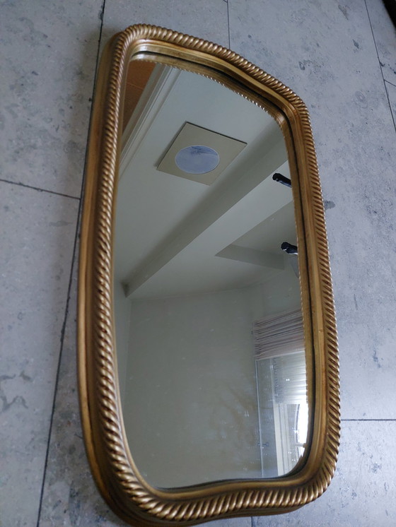 Image 1 of Miroir Mid Century + armoire à clés