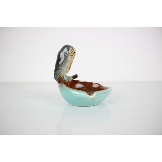 Image 1 of Vintage ceramic ashtray by Ditmar Urbach, Czechoslovakia 1960
