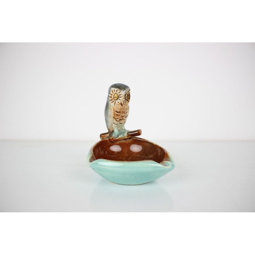 Vintage ceramic ashtray by Ditmar Urbach, Czechoslovakia 1960