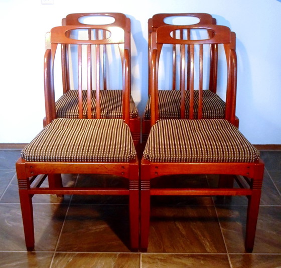 Image 1 of 4x Frits Schuitema for Schuitema & Zonen dining room chair