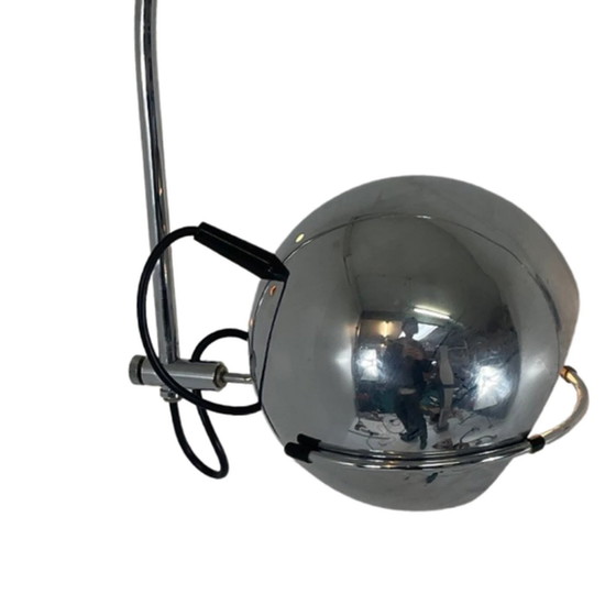 Image 1 of Gepo - Space age wall pendant - Full Chrome - Eyeball spot - Dutch design