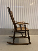 Chaise à bascule vintage