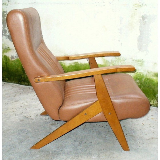 Image 1 of Coppia di poltrone vintage in faggio, Italia 1960