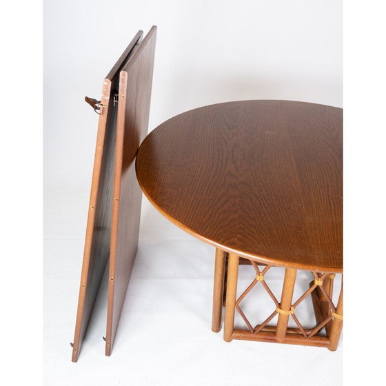 Image 1 of Tavolo vintage in rovere con 2 prolunghe, Danimarca, anni '60