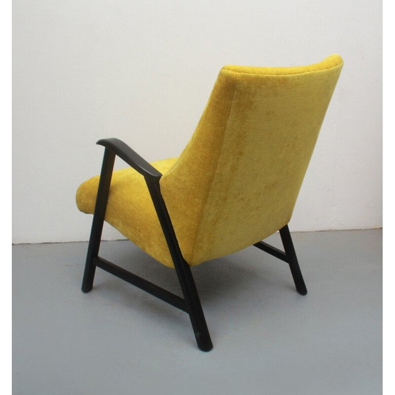 Image 1 of Vintage armchair in solid wood, 1950