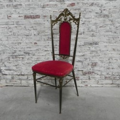 Chaise Chiavari hollywoodienne de style Regency