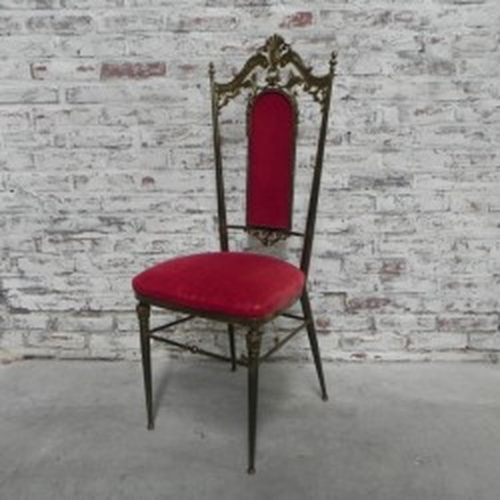 Image 1 of Chaise Chiavari hollywoodienne de style Regency