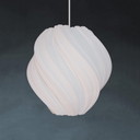 Lampada a sospensione Swiss Design Koch #2 Clockwise bianca